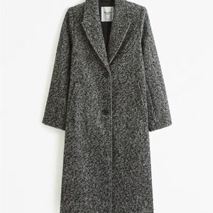 Abercrombie & Fitch Wool-blend Topcoat